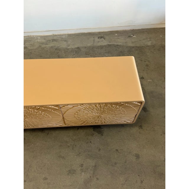 1970s 1970s Brutalist Low Profile Credenza For Sale - Image 5 of 15