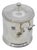 Silver Pan with Removable Interior and Lid For Sale