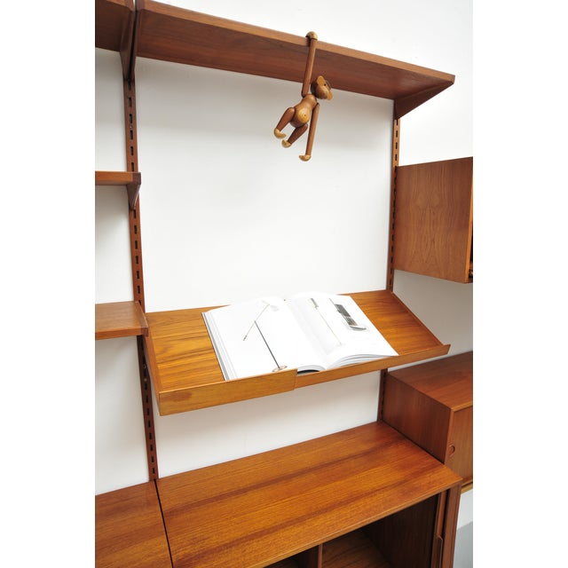 Danish Shelving System in Teak by Kai Kristiansen for Feldballes Møbelfabrik For Sale - Image 6 of 18