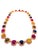 Late 20th Century Bochic “Capri” Vintage Ruby & Sapphire Necklace Set In 18K Gold & Silver For Sale - Image 5 of 11