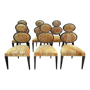 Christopher Guy Handcrafted ‘Eight’ Dining Chairs Set of 6
