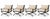 Kreiss Kreiss Mykonos Patio Lounge Chairs Set of 4 For Sale - Image 4 of 5