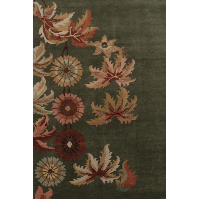 Contemporary Oversized Chinese Art Deco Style Wool Rug by Rug & Kilim, India For Sale In New York - Image 6 of 10