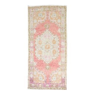Vintage Colorful Anatolian Turkish Rug - 2'10" x 5'10" For Sale
