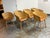 Modern Stefan Diez for E15 Ch04 Houdini Oak + Leather Armchairs, Set of Eight For Sale - Image 3 of 12