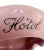 Mid-Century Modern Vintage Hotel Lotti Paris France Pink Ceramic Ashtray Catchall Dish For Sale - Image 3 of 12