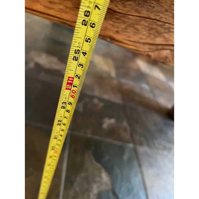 Custom Solid Aspen Wood Dining Room Table Set - 7 Pieces For Sale - Image 4 of 12