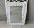 Late 20th-Century Cottage Chic Checkerboard Rattan Wall Mirror For Sale - Image 10 of 13