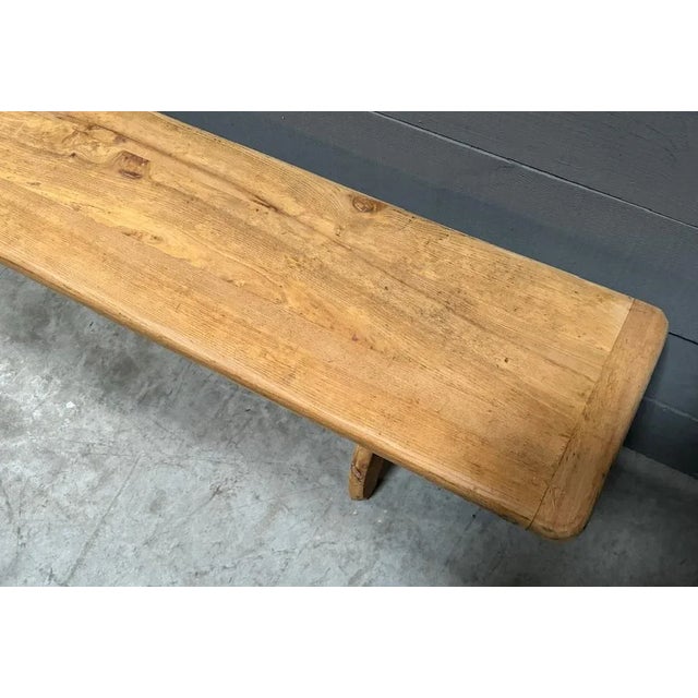 Long French Dining Bench, 1925 For Sale - Image 6 of 9