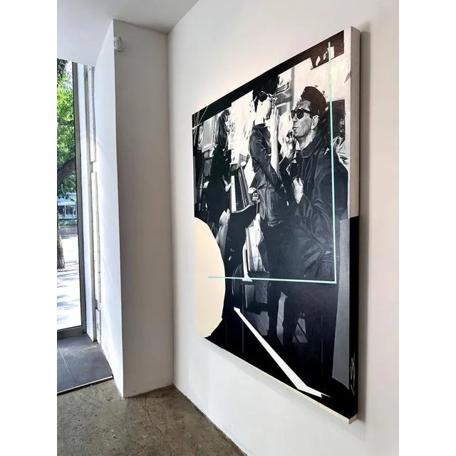 Ian Shults, The Big Tickle, Mixed Media on Canvas, 2024 For Sale - Image 4 of 10