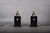 Black Lacquered Metal and Brass Table Lamps, 1940s, Set of 2 For Sale - Image 13 of 13