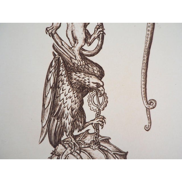 Cécile Reims, Chaîne animale, 20th Century, Engraving For Sale - Image 5 of 9