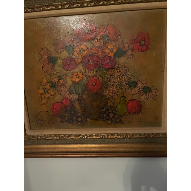 Very nice oil painting by Hugo Casar. This artist, born in Poland, worked in Paris as well as the United States. He lived...