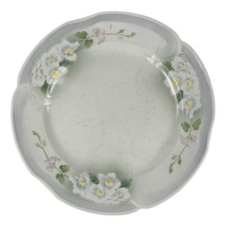 Art Nouveau Round Apple Tree Platter from KG Lunéville, 1900-1930 For Sale