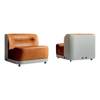 Trinom Lounge Chairs attributed to Peter Maly for Cor Germany, 1960s, Set of 2 For Sale