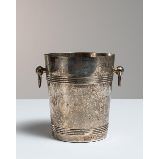 20th Century French Silver-Plated Champagne Bucket For Sale - Image 14 of 15