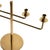 Metal Scandinavian Modern Brass Candle Holder Candelabra by Hans-Agne Jakobsson, Pair For Sale - Image 7 of 9