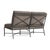 Not Yet Made - Made To Order Brown Jordan Venetian Left Arm Loveseat, Textured Pewter frame with Fusion Taupe fabric For Sale - Image 5 of 11