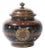 Japanese Cloisonne Covered Jar Meiji Period For Sale