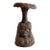Vintage Italian Figural Woman Ceramic Candle Holder For Sale