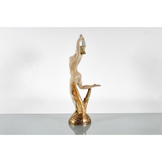 Mid-Century Hand-Painted Ceramic Sculpture from Ormac, Italy, 1940s-1950s For Sale - Image 5 of 13