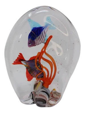 Murano Glass Aquarium by Costantini
