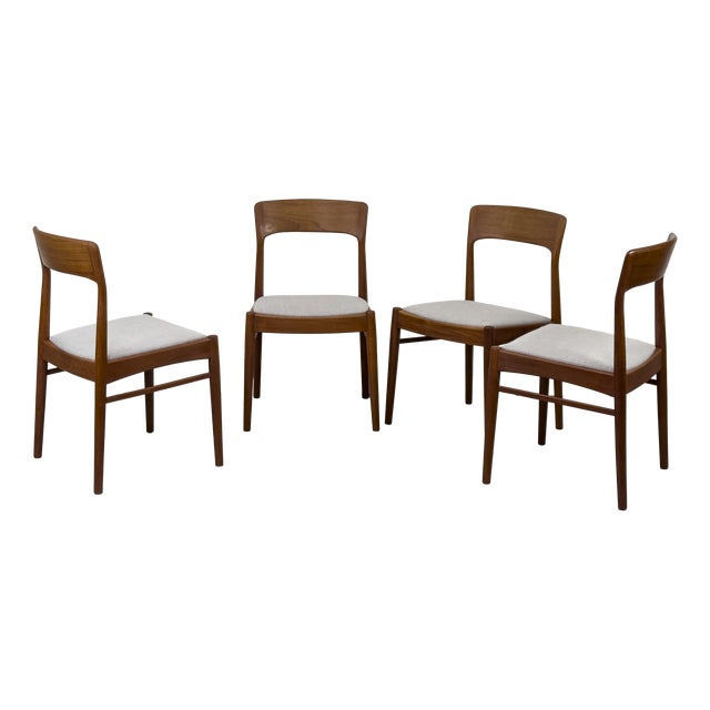 Teak Dining Chairs from Korup Stolefabrik, 1960s, Set of 4 For Sale