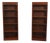 Pair of Stickley Cherry Open Bookcases For Sale