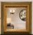 2010s Paul Ferrante Alana 22k Gold Leaf & Olive Green Antiqued Mirror For Sale - Image 5 of 8