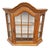 Vintage Dutch Display Cabinet in Walnut, 1950s For Sale