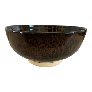 Modern Glazed Artisan Made Studio Pottery Centerpiece Bowl