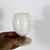 1970s Italian Onyx Marble Cups, Goblets or Chalices, White Stone, Small Wine Cordial - Set of 6 For Sale - Image 6 of 12