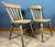 Vintage Beech Farmhouse Dining Chairs, 1950s, Set of 2 For Sale - Image 16 of 18