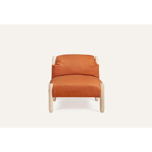 Natural and Orange Stand by Me Sofa by Storängen Design For Sale - Image 4 of 8