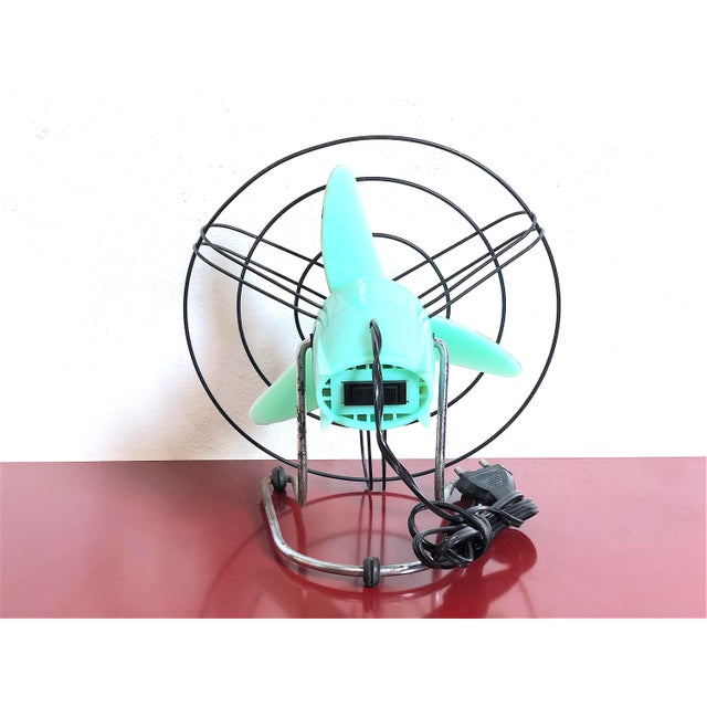 1960s Vintage Fan, Italy, 1960s For Sale - Image 5 of 6