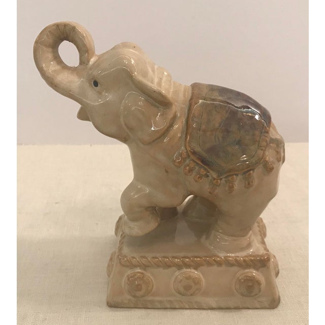 Vintage Ceramic Elephant Chairish