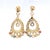 2020s Sapphire 14 Karat Yellow Gold Chandelier Earrings - 2 Pieces For Sale - Image 5 of 8