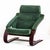 Vintage Armchair in Alcantara by Åke Fribyter for Nelo Möbel, Sweden, 1990s For Sale - Image 4 of 12
