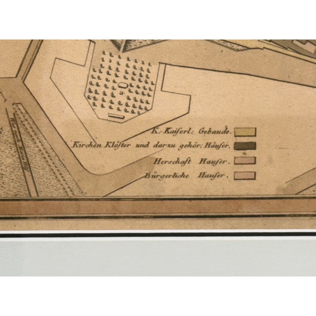 Circa 1805 Historic Map of Vienna, Italy For Sale - Image 9 of 12