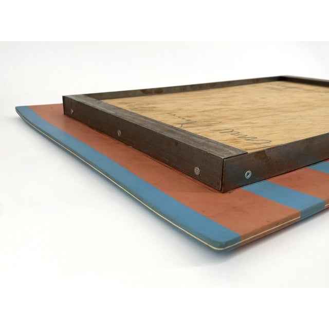 Heiner Blum, Läuferbild 1, 1991, Eraser Concept Artwork For Sale - Image 6 of 14