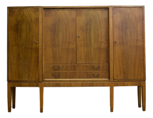 Mid-Century Walnut Veneer Sideboard, 1960s