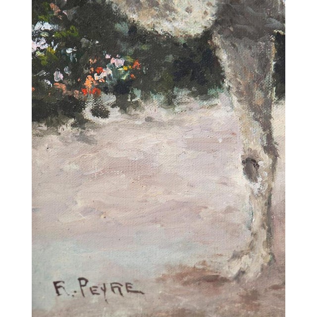 R. Peyre, Cannes Film Festival, 1964, Oil Painting on Canvas, Framed For Sale - Image 4 of 11