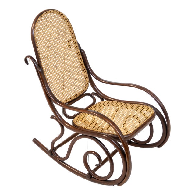 Rocking Chair by Michael Thonet for Thonet, 1920s For Sale