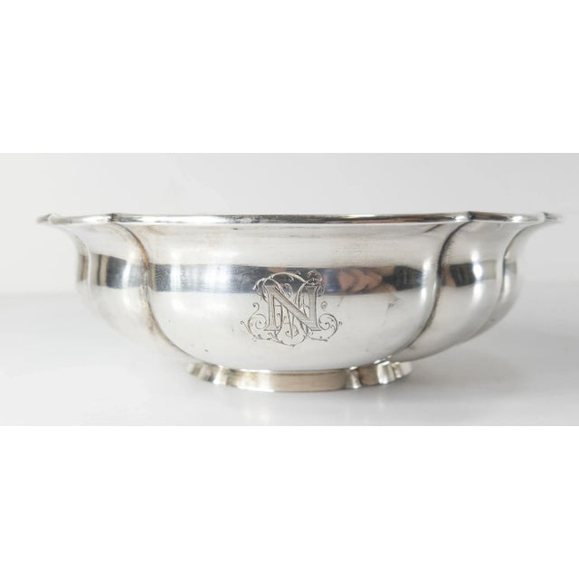 Traditional 19th Century Russian Imperial 84 Silver Bowl With Monogram by Sazikov Family For Sale - Image 3 of 13
