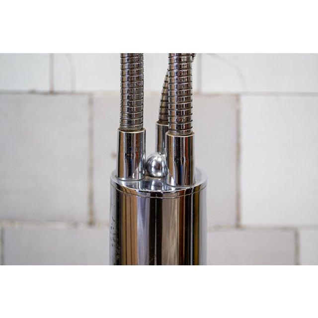Reggiani Italian Floor Lamp by Goffredo Reggiani, 1970s For Sale - Image 4 of 6