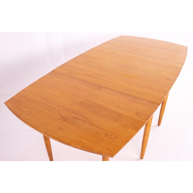 Conant Ball Mid Century Maple Drop Leaf Dining Table Chairish
