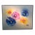 1980s Starburst Painting by Carmichael, Framed For Sale