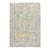 Antique Rare Tabriz Rug 7x10 | Faded Ivory With Delicate Blue Floral Motifs For Sale