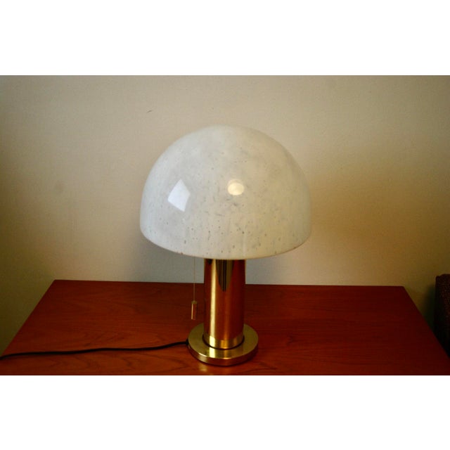 Mushroom Table Lamp from Glasshutte Limburg, 1970 For Sale - Image 3 of 9