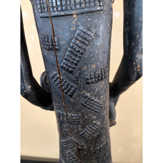 Baule Female Maternity Figure. 20th Century For Sale In Charlotte - Image 6 of 12